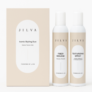 Jilva iconic styling duo fiber ousse en texturizing spray